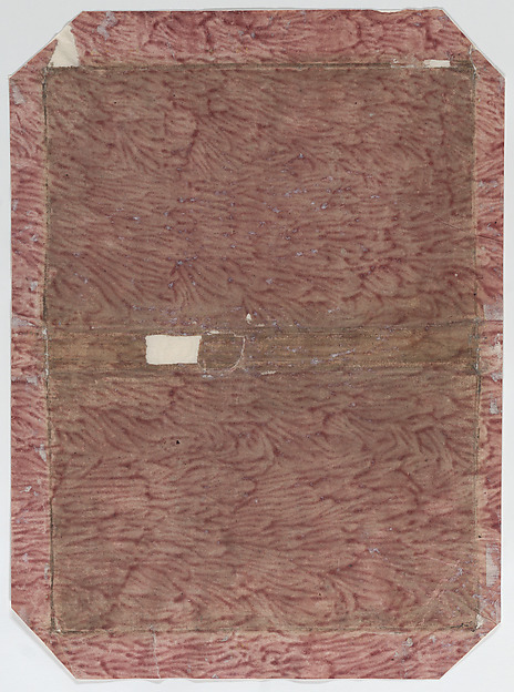 Anonymous, Red paste paper book cover