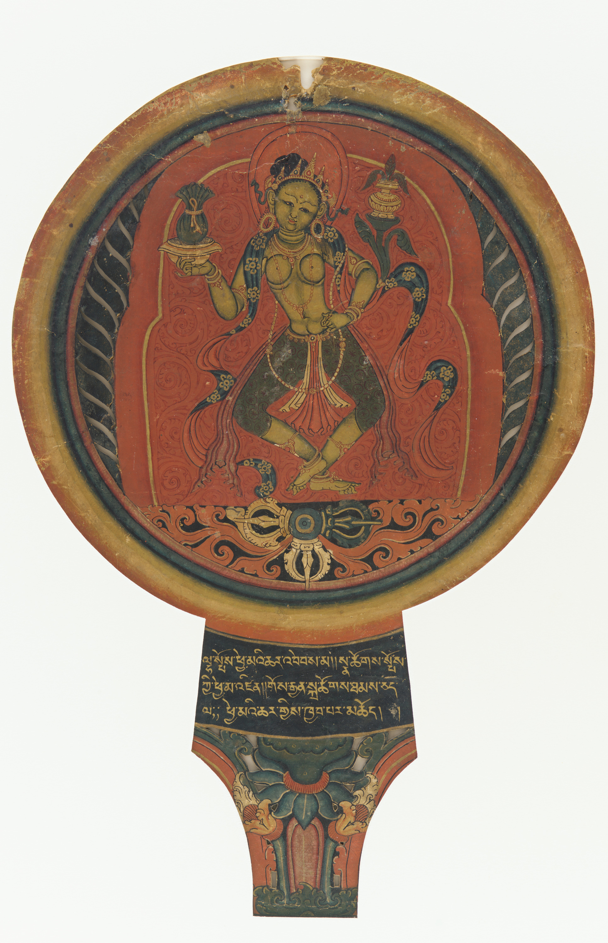 Unidentified, Buddhist incense offering goddesses (possibly Dhupa)