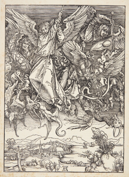 Albrecht Dürer, Ærkeenglen Mikael's kamp mod dragen