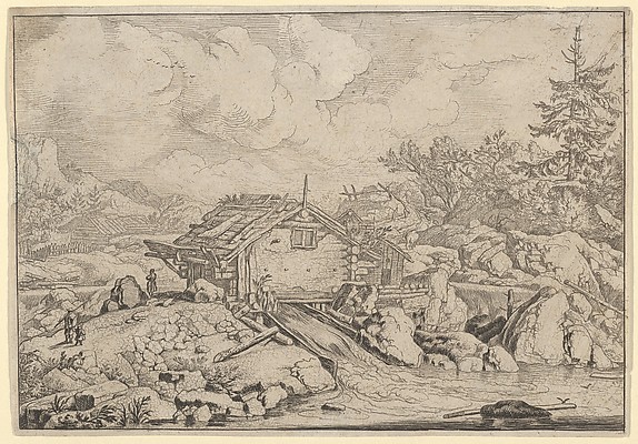Allart van Everdingen, The Watermill