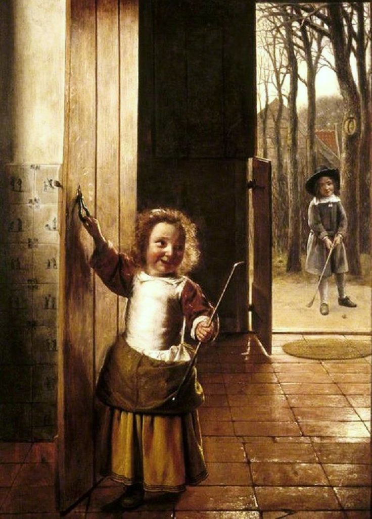 Pieter de Hooch, The Golf Players