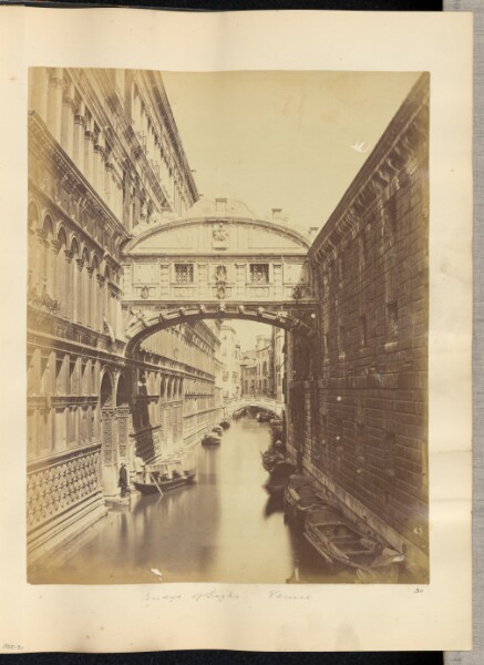 Unknown, [Bridge of Sighs, Venice]