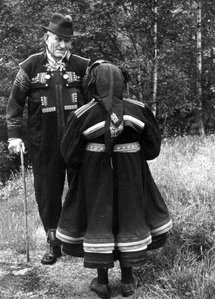 Anna Grostøl, Valle 1939. Portrett av Fru Ingeborg Ånonsda. Harstad og Bjørn Harstad.