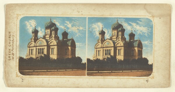 London Stereoscopic and Photographic Company, Greek Church (at St Petersburg.)
