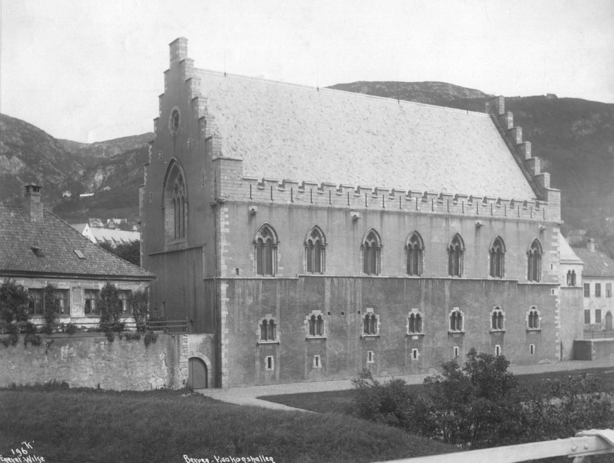 Anders Beer Wilse, Håkonshallen, Bergen H og I.