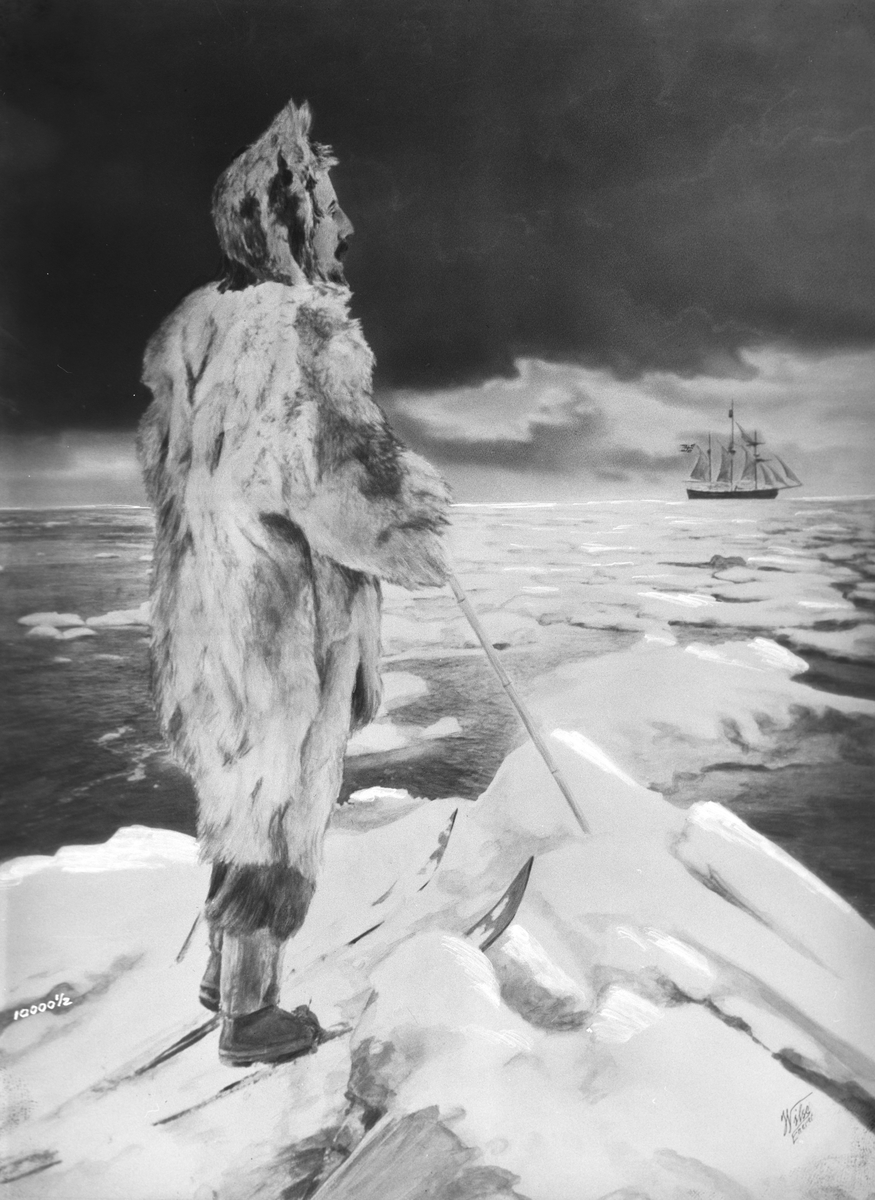 Anders Beer Wilse, Prot: Roald Amundsen i Vinterutstyr