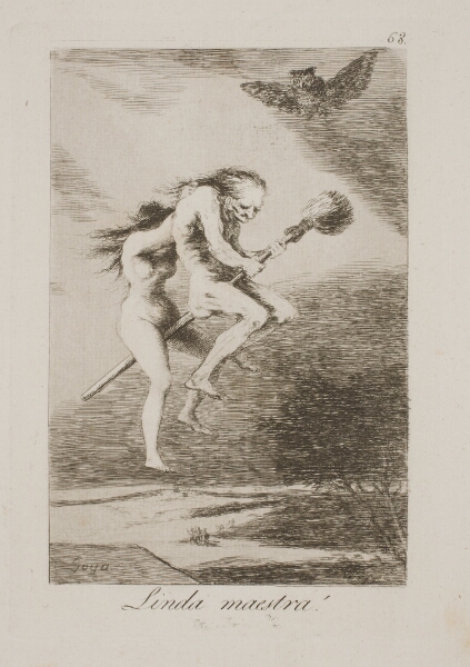 Francisco de Goya, En køn lærermester