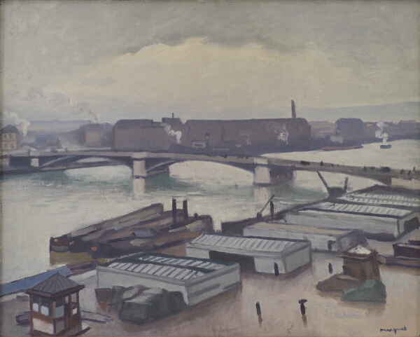 Albert Marquet, Kaj i Rouen, regnvejr