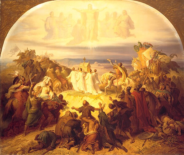 Wilhelm von Kaulbach, Crusaders before Jerusalem