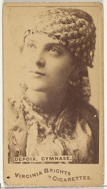 Allen & Ginter, Depoix, Gymnage, from the Actors and Actresses series (N45, Type 1) for Virginia Brights Cigarettes