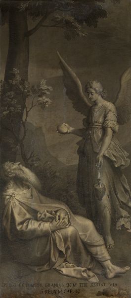 Ambrosius Francken I, Elijah Fed by an Angel