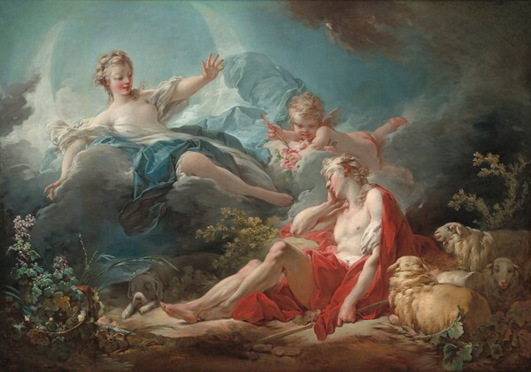 Jean Honoré Fragonard, Diana and Endymion