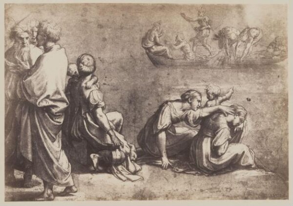 Fratelli Alinari, Study from the miraculous draught of fishes