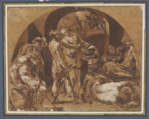 Polidoro da Caravaggio, Beheading of St. John the Baptist