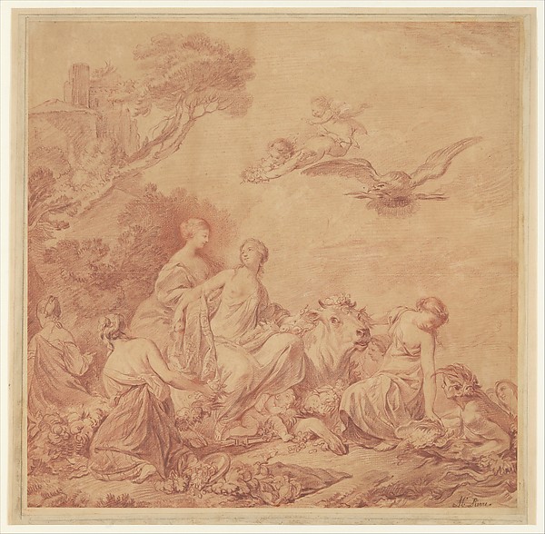 Jean-Baptiste Marie Pierre, The Rape of Europa
