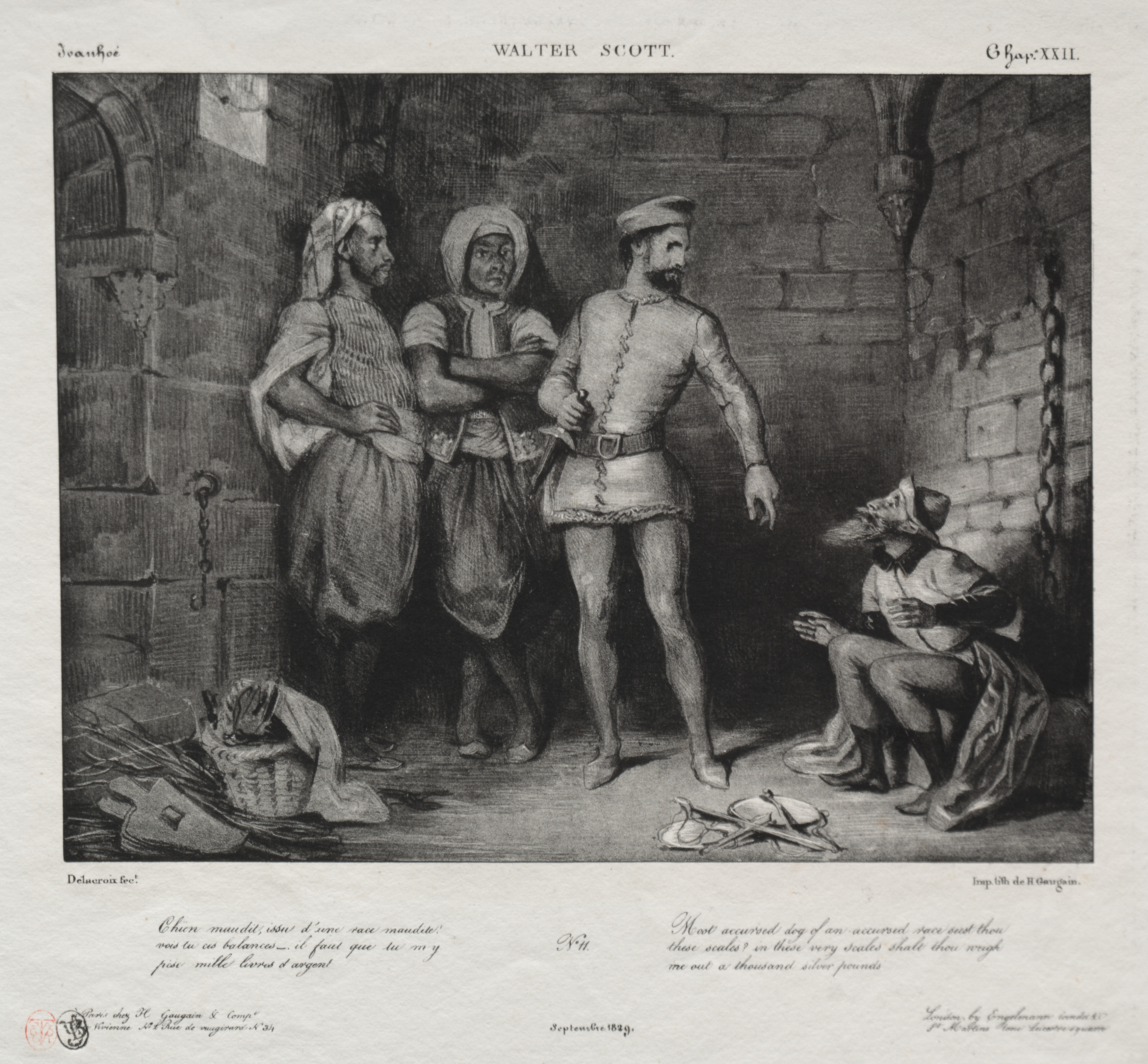 Eugène Delacroix, Fronte-Boeuf and the Jew