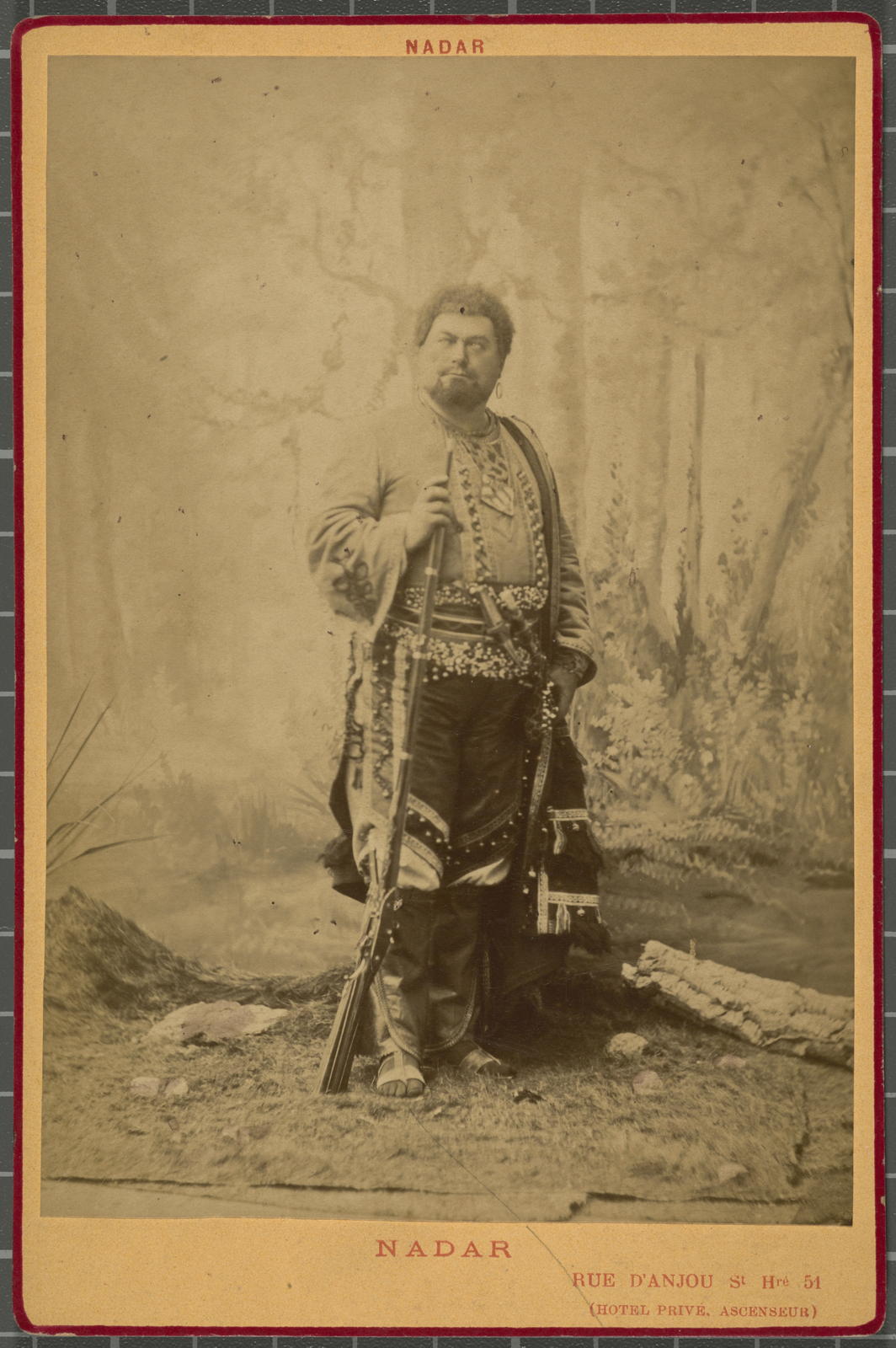 Tournachon, Gaspard Felix, Nadar, Rumanie Baryton Célebre Opera