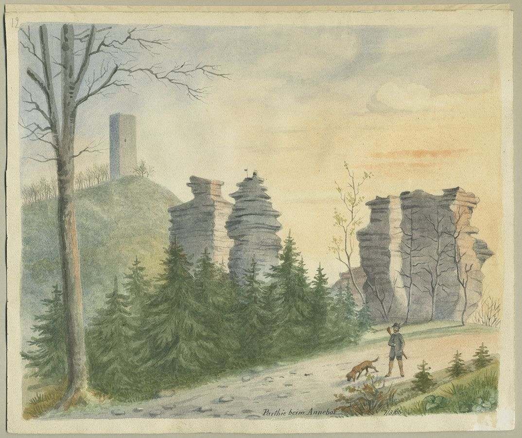 Fritz Bamberger, Parthie beim Annebos