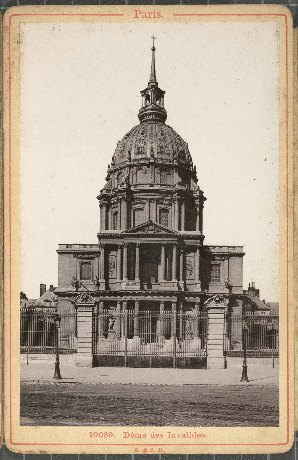 Desconegut, Paris. 10039. Dôme des Invalides. R. & J.D.