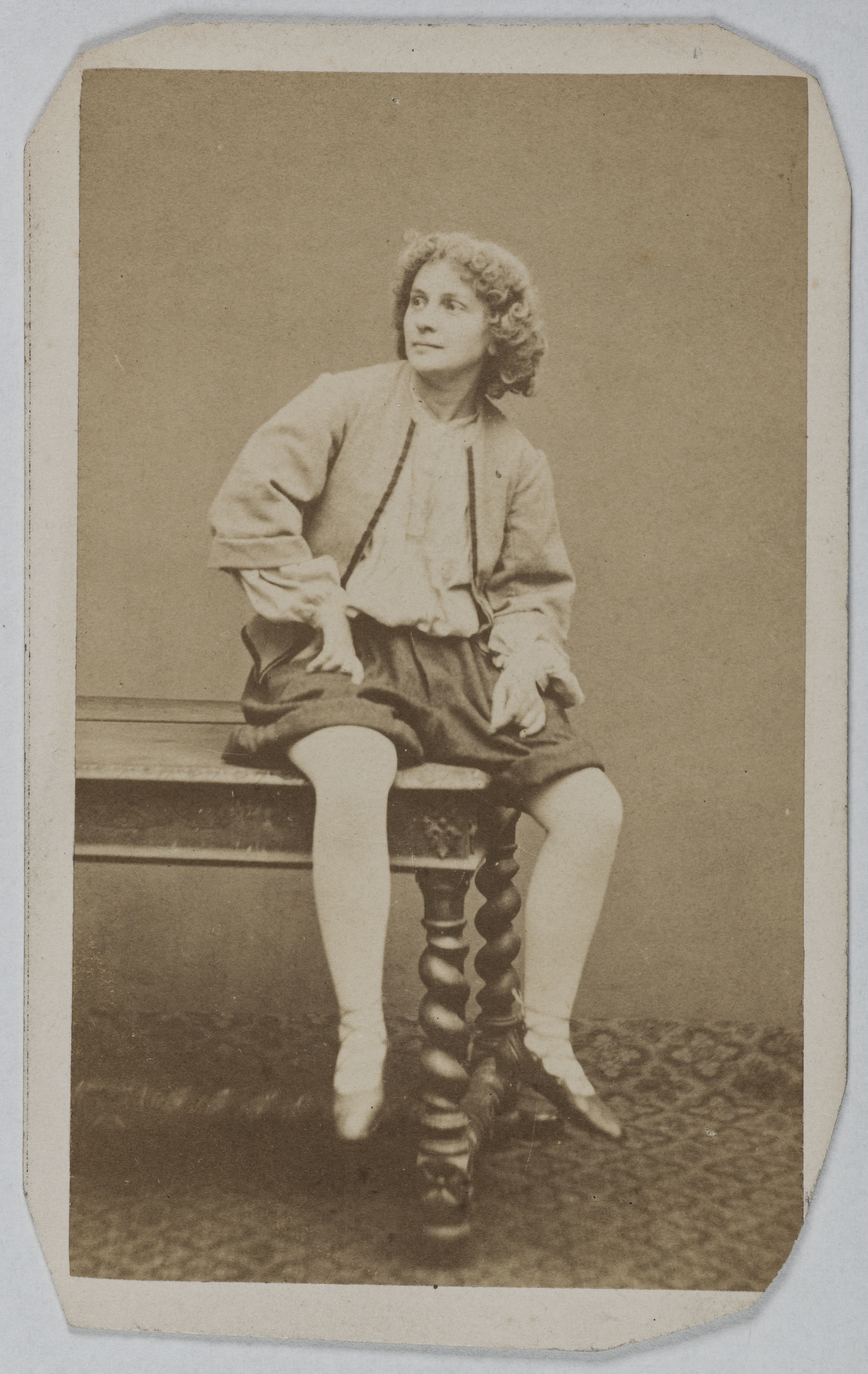 Carjat & Cie, Portrait d'Essler Jane, (Augustine Jeanne Faessler, dite), (1836-1892), (actrice)