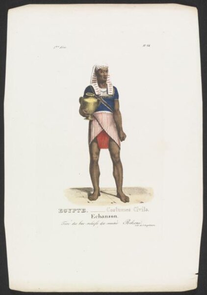 Godefroy Engelmann, Ancient Egyptian costume