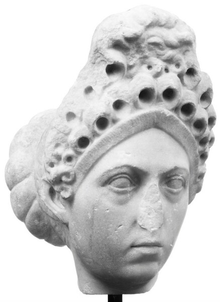 Unknown, Portrait Head of a Trajanic Lady