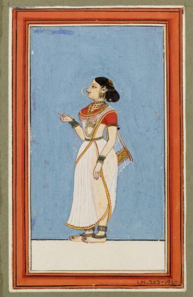Unknown, Tamil dancing girl