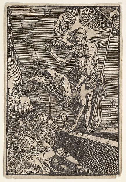 Albrecht Altdorfer, The Resurrection, from "The Fall and Salvation of Mankind Through the Life and Passion of Christ"