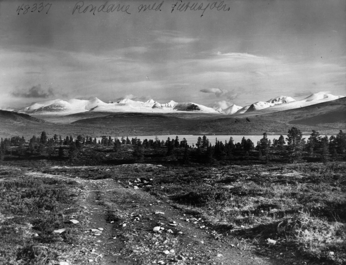 Anders Beer Wilse, Furusjoen, Mot Rondane, Landskap