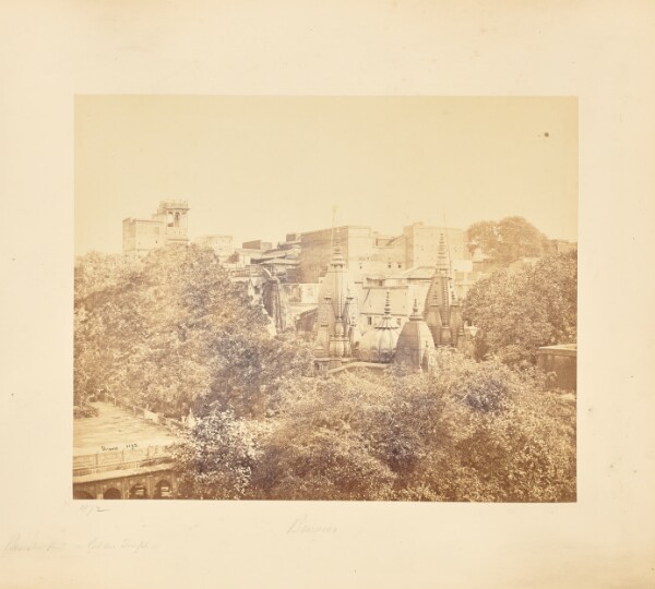 Samuel Bourne, Benares; Beseshor Nath, or Golden Temple