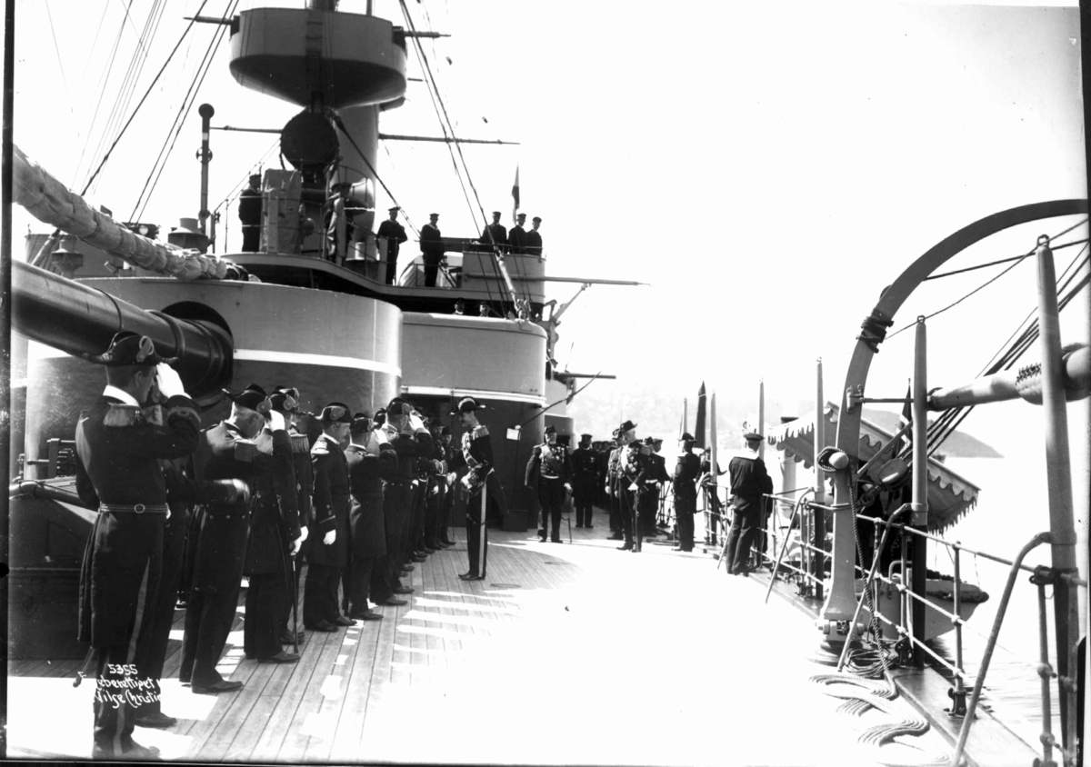 Anders Beer Wilse, Kong Haakon`s Kroningsferd