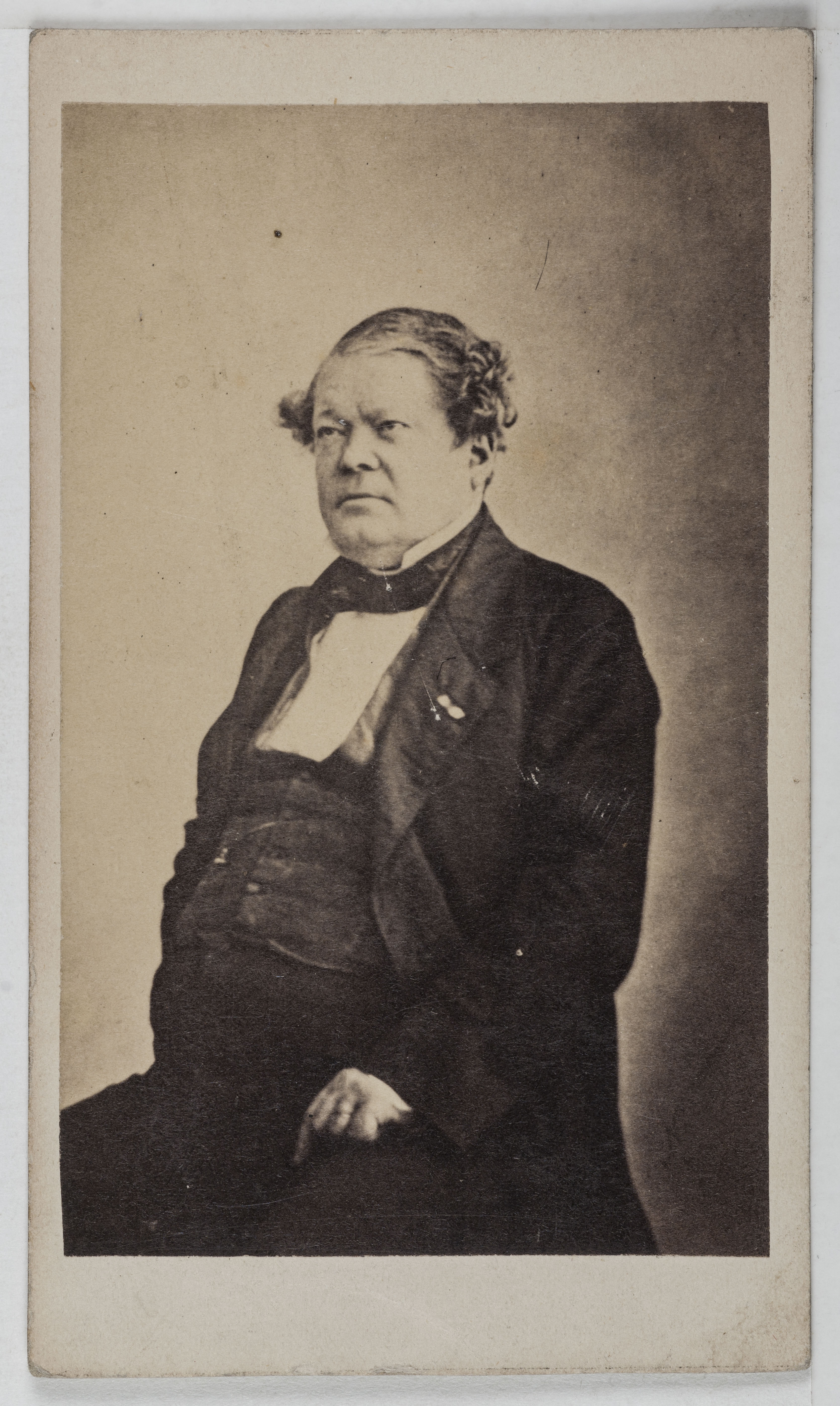 Anonyme, Portrait d'Auguste Panseron (1795-1859), compositeur et professeur au Conservatoire.