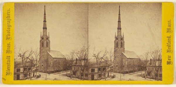 Edward Bierstadt, [Church at New Bedford, Mass.?]