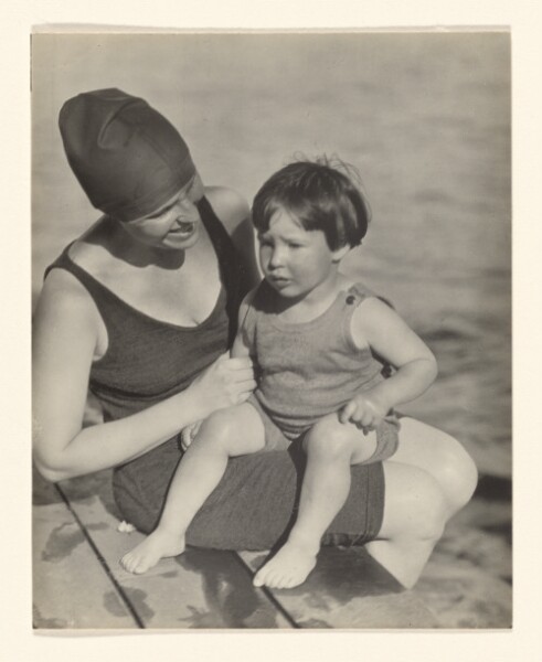 Alfred Stieglitz, [Marie Rapp Boursault and Yvonne Boursault, Lake George]