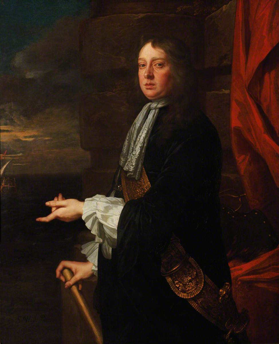 Peter Lely, Flagmen of Lowestoft: Admiral Sir William Penn, 1621-70