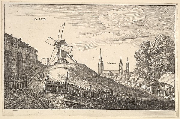 Wenceslaus Hollar, Zü Cölln (Cologne), from "European Views"