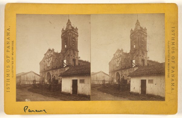 Eadweard J. Muybridge, Panama. Ruins of Church of Malambo.