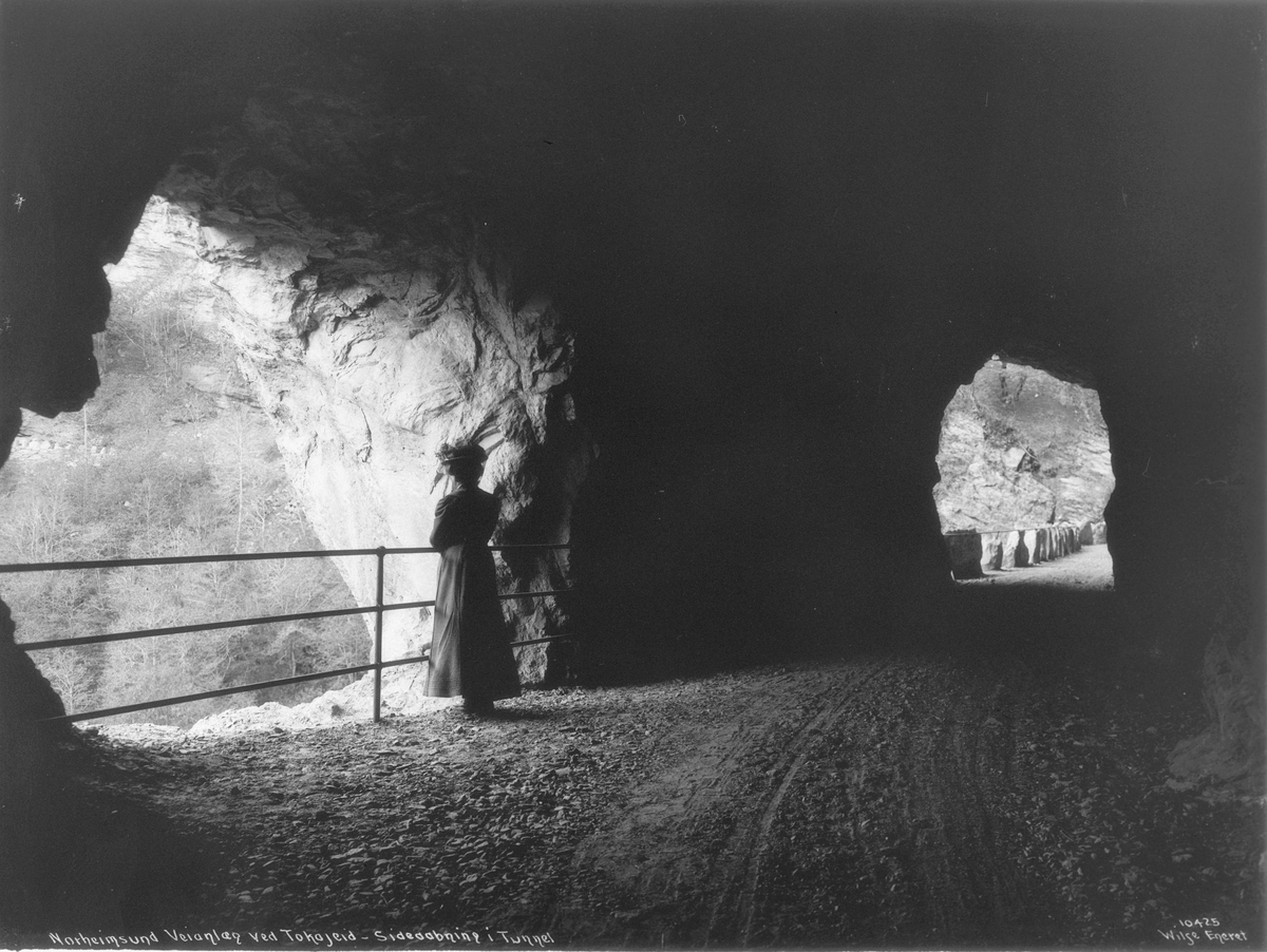 Anders Beer Wilse, Prot: Norheimssund - Tunel med sideåpning 1909