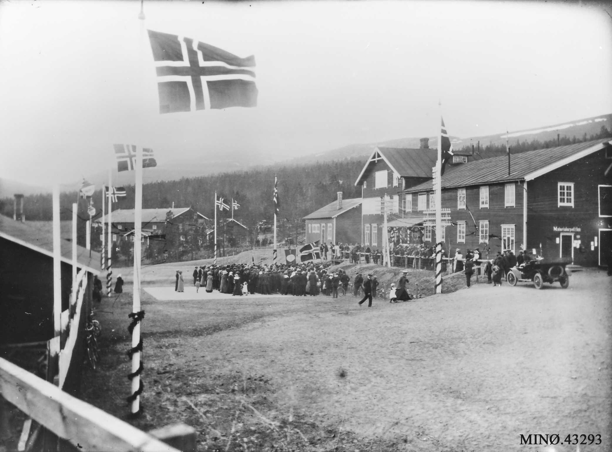 Axel Rosenvinge Brostrup, Jubileumsmarkering 1914