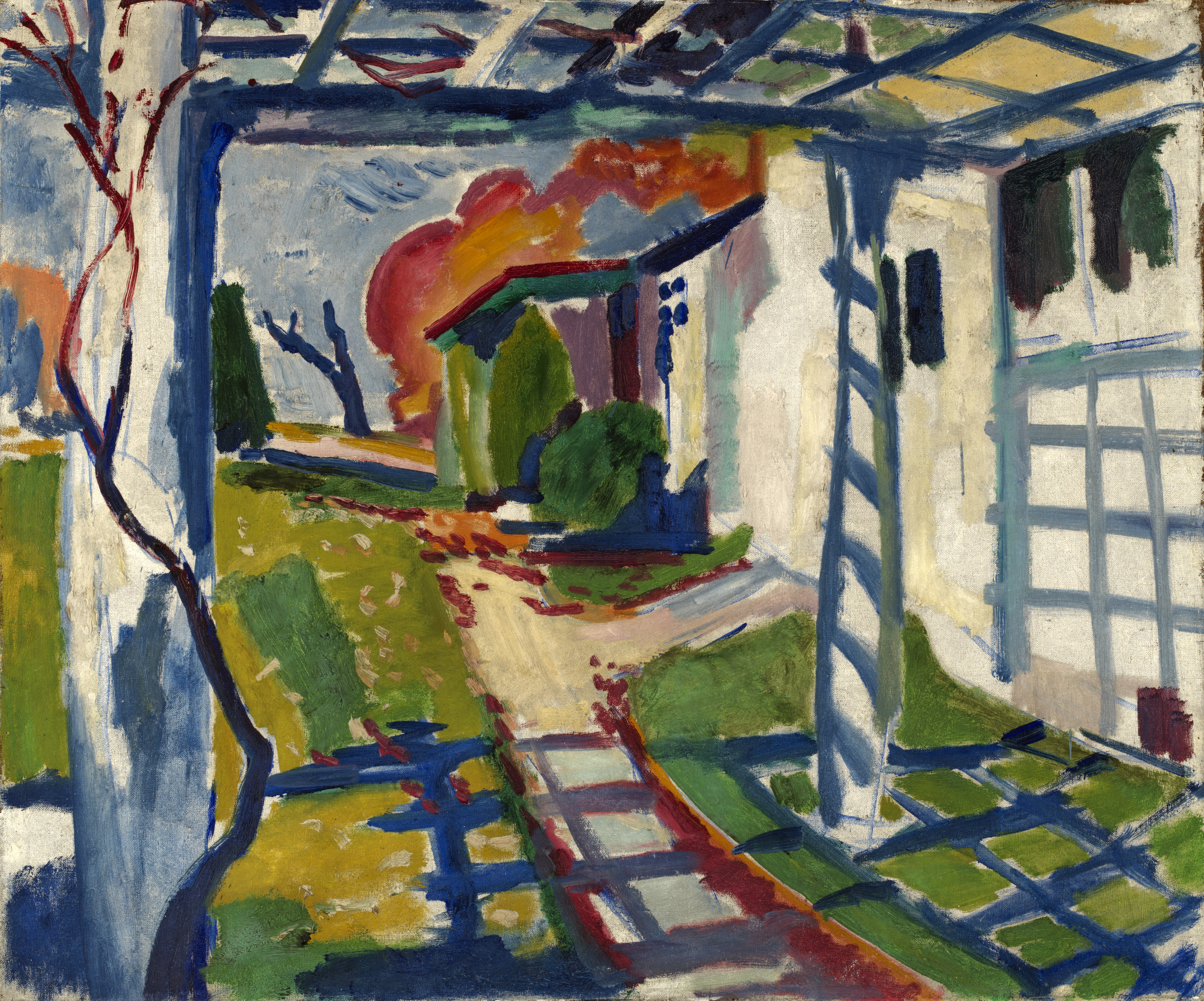 H. Lyman Saÿen, Grape Arbor