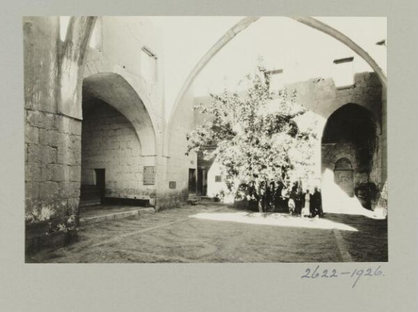 K.A.C. Creswell, Courtyard of Madrasa al-Sahiba in Salihiyya, Damascus
