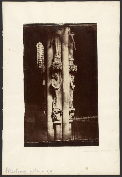 Unknown, [Pillar, Strasbourg Cathedral]