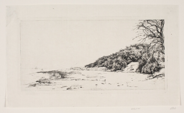 Carl Bloch, Skrænten ved Havet