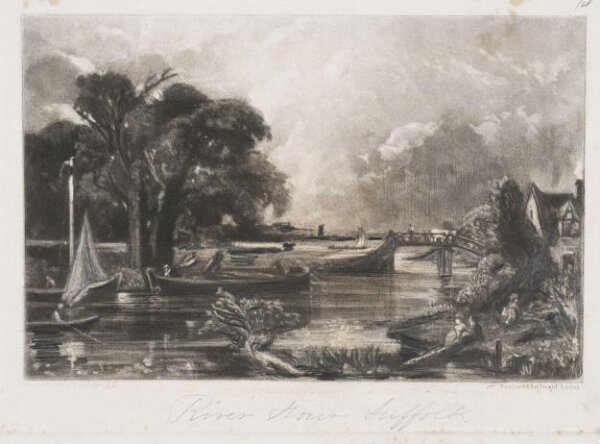 Constable, John RA, River Stour, Suffolk