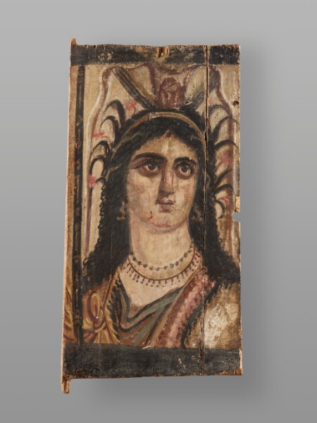 Unknown, Panel with Painted Image of Isis