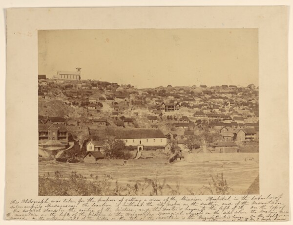 Unknown, [View of Mission Hospital, Antananarivo]