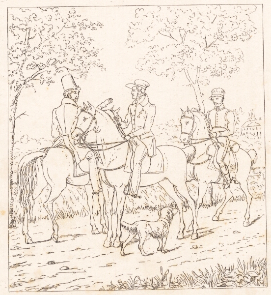 Wilhelm Marstrand, Ryttere
