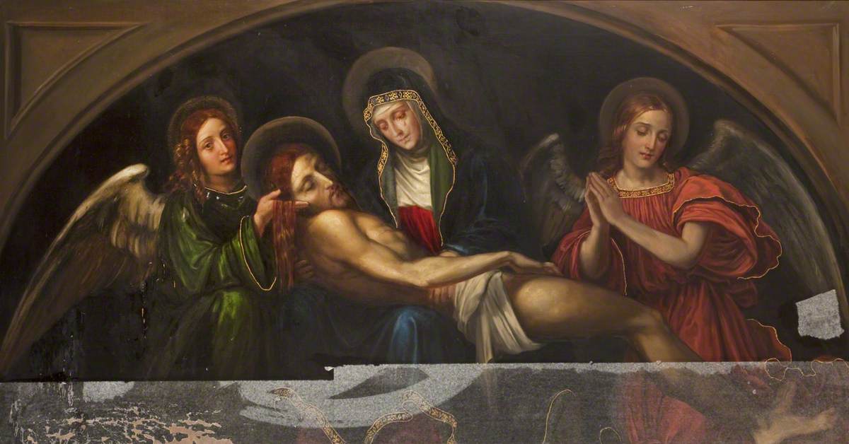 Rebecca Dulcibella Orpen, Pietà (after Francesco Francia)
