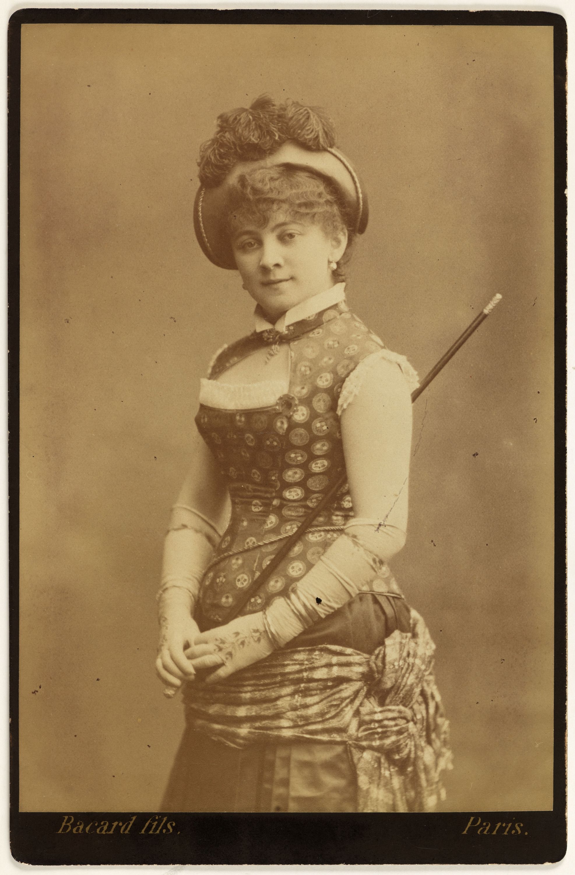 Bacard Fils, Portrait de Juliette Beaumaine, actrice