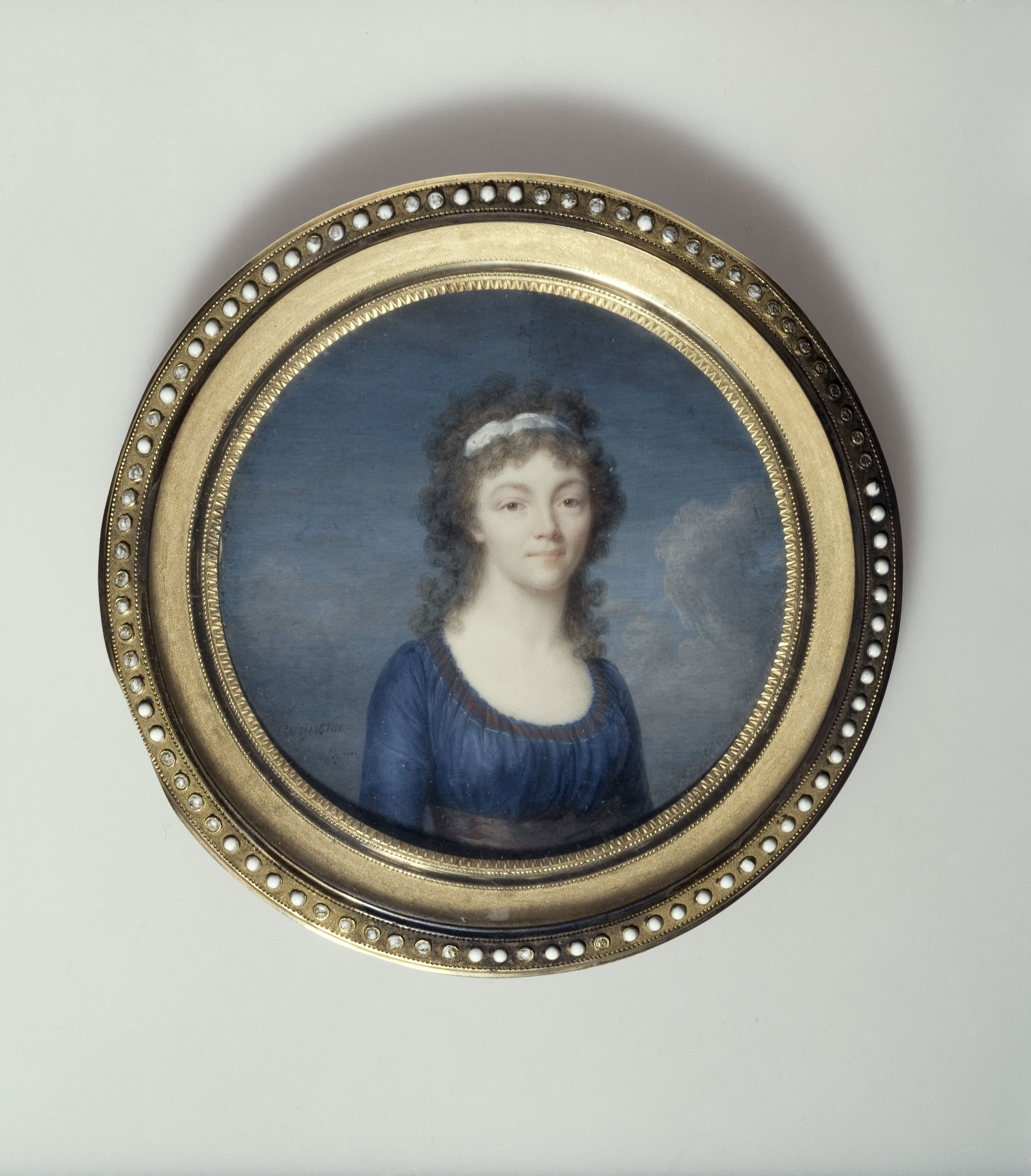 Jean-Baptiste-Jacques Augustin, Portrait d'une jeune femme